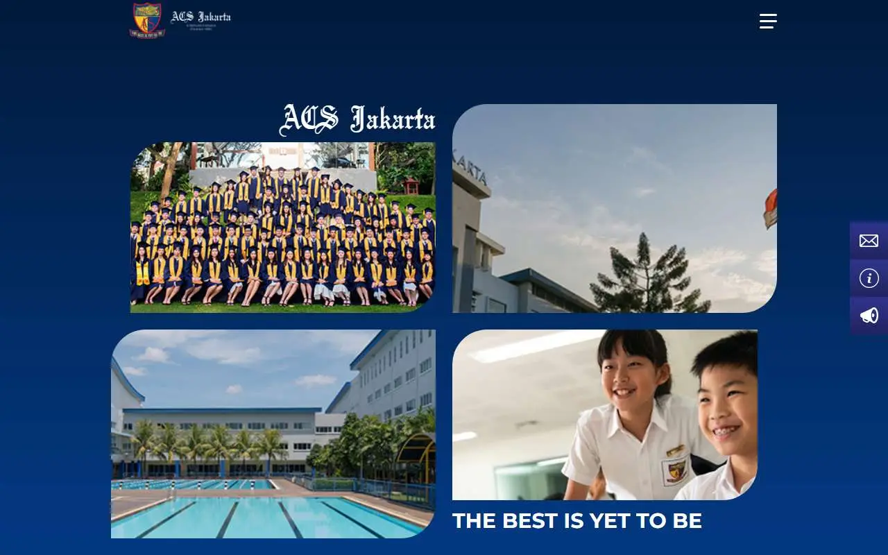 Tampilan website resmi STB – ACS (International) Jakarta (acsjakarta.sch.id)