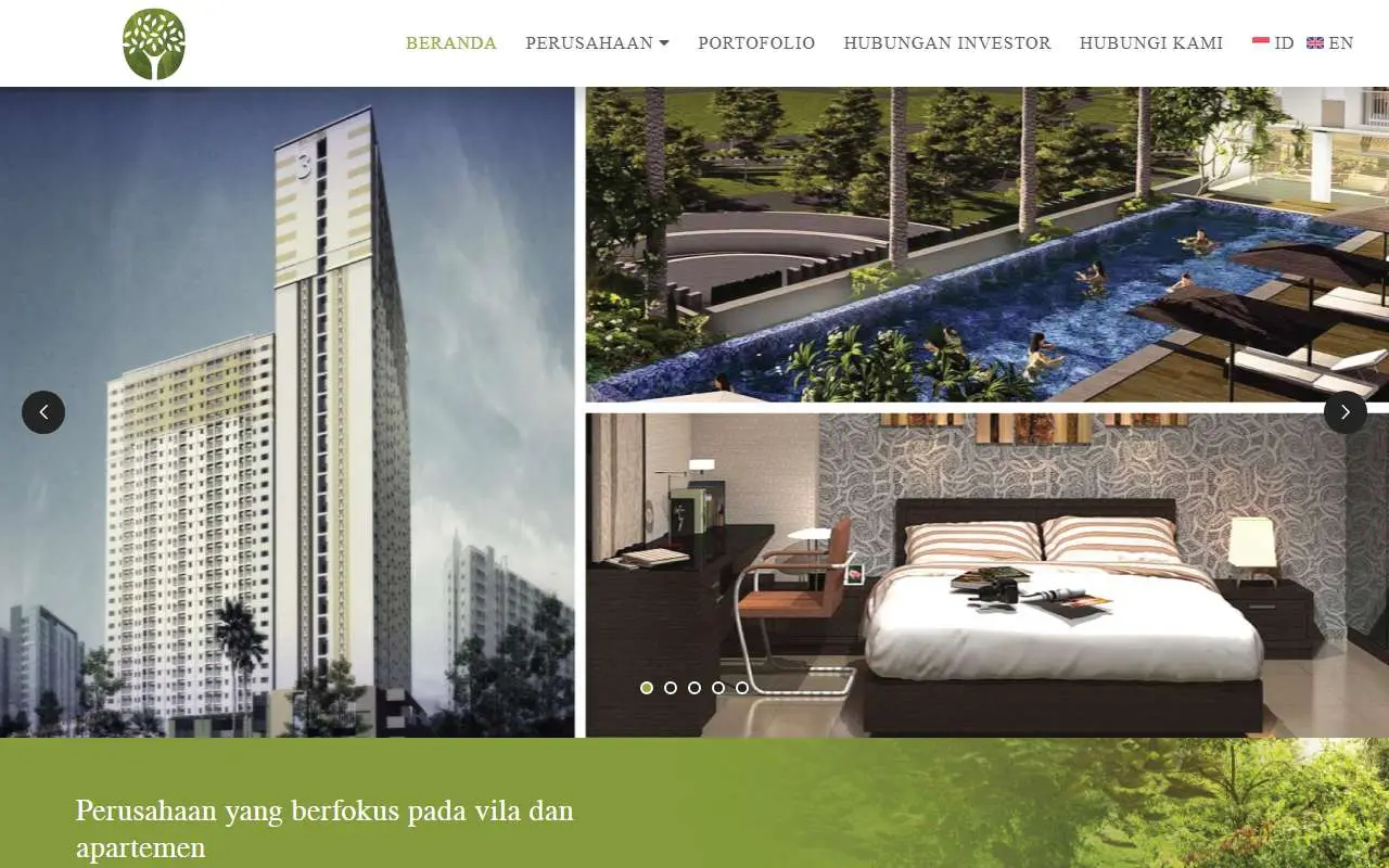 Tampilan website resmi Andalan Perkasa Abadi (andalanperkasaabadi.co.id)