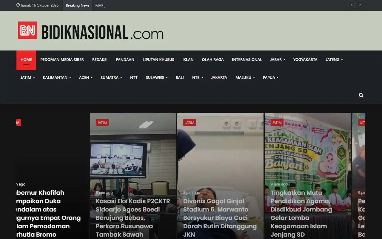 Tampilan website resmi Bidik Nasional (bidiknasional.com)