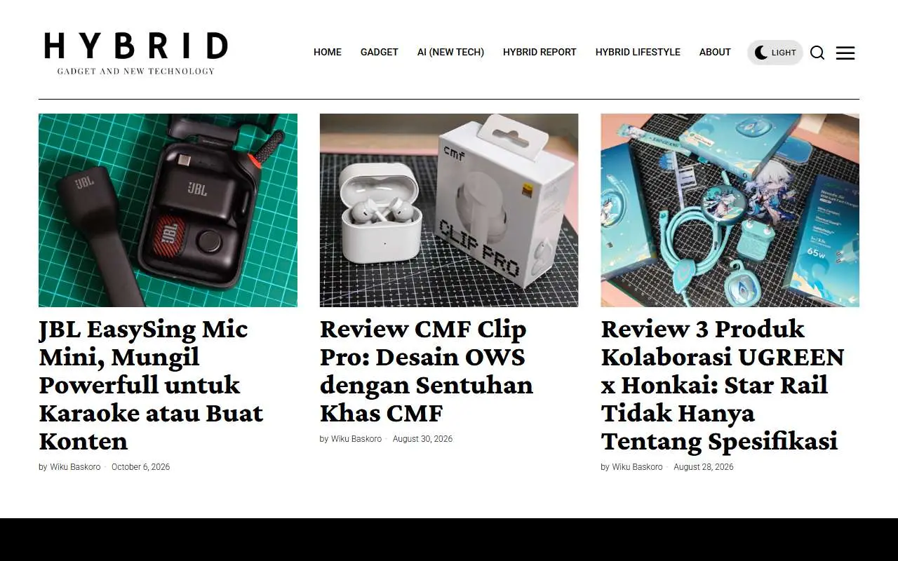 Tampilan website resmi Hybrid (hybrid.co.id)