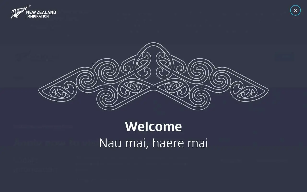 Tampilan website resmi Immigration New Zealand (immigration.govt.nz)