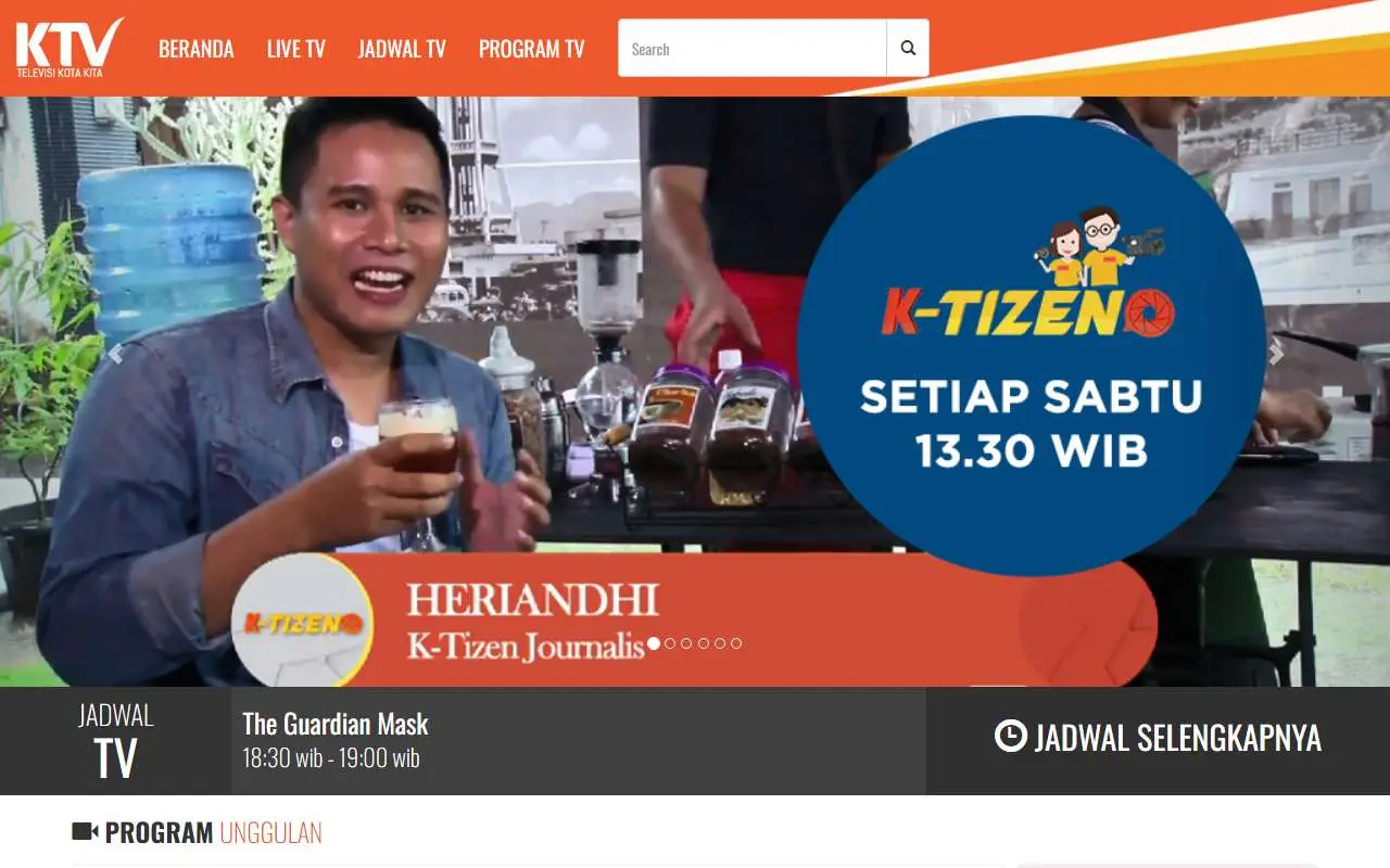 Tampilan website resmi KTV (ktv.co.id)