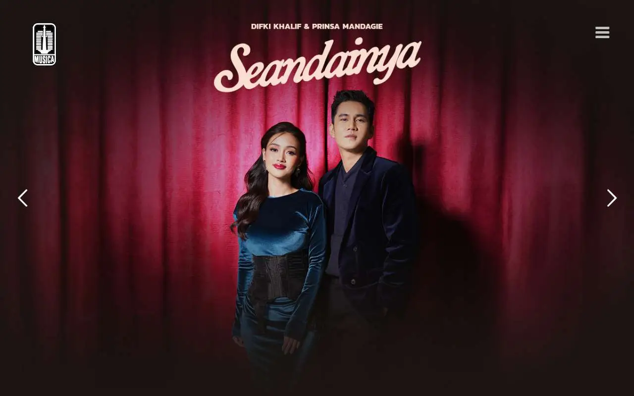 Tampilan website resmi Musica Studios (musica.id)