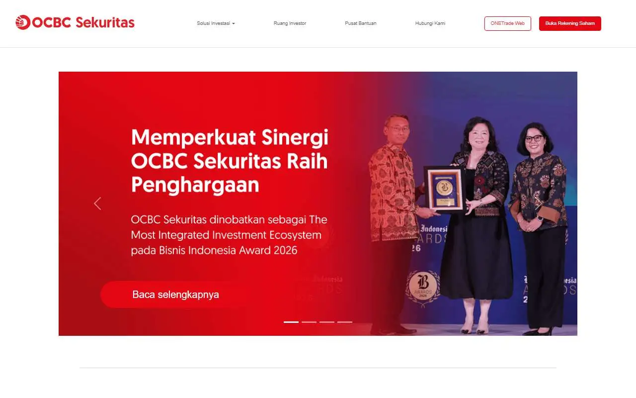 Tampilan website resmi OCBC Sekuritas (ocbcsekuritas.com)