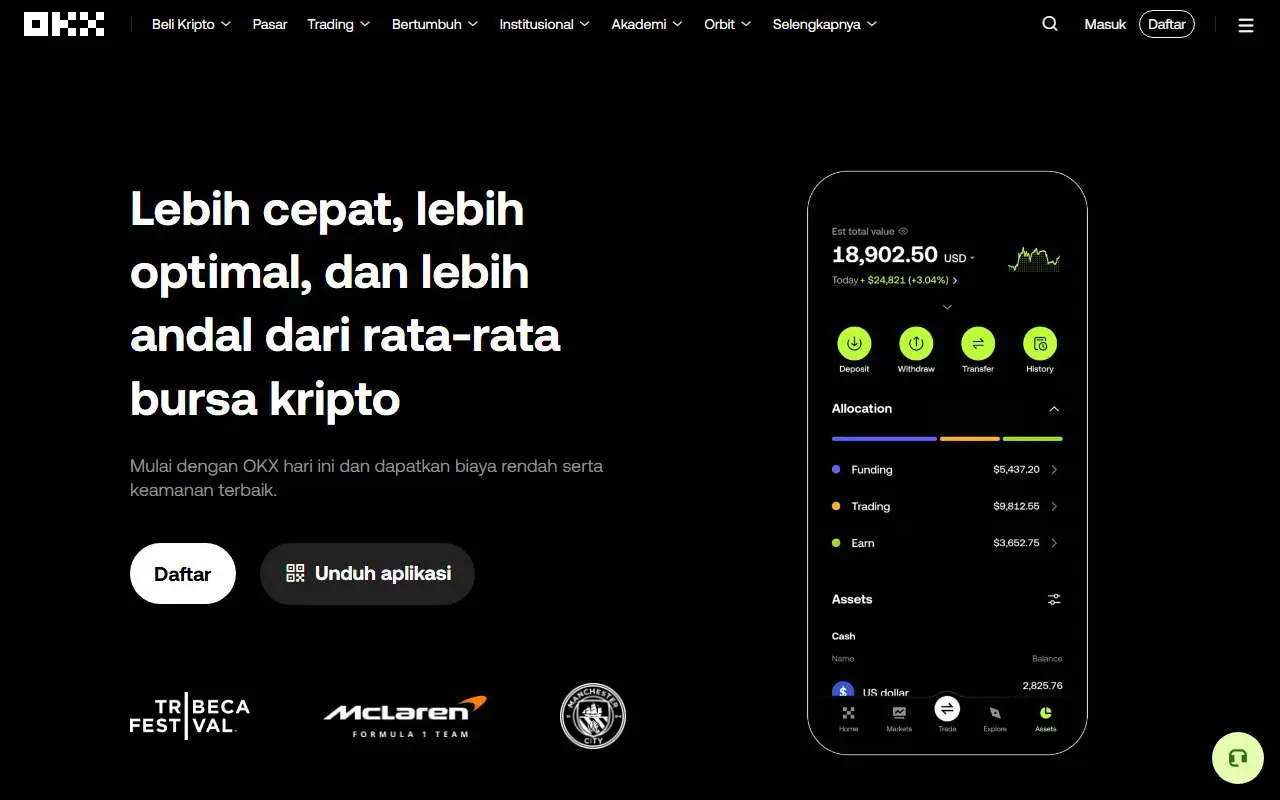 Tampilan website resmi OKX (okx.com)