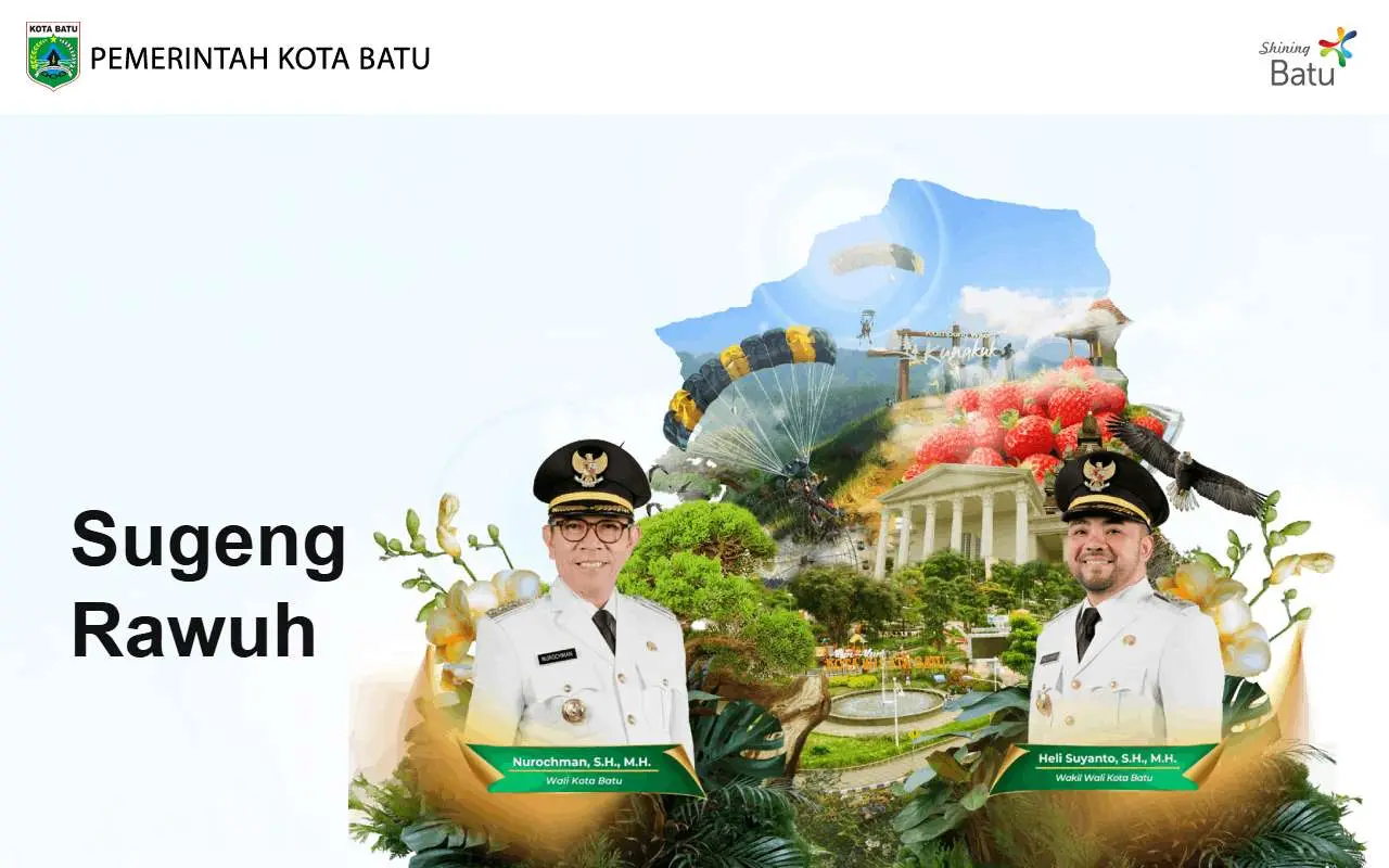 Tampilan website resmi Pemkot Batu (batukota.go.id)