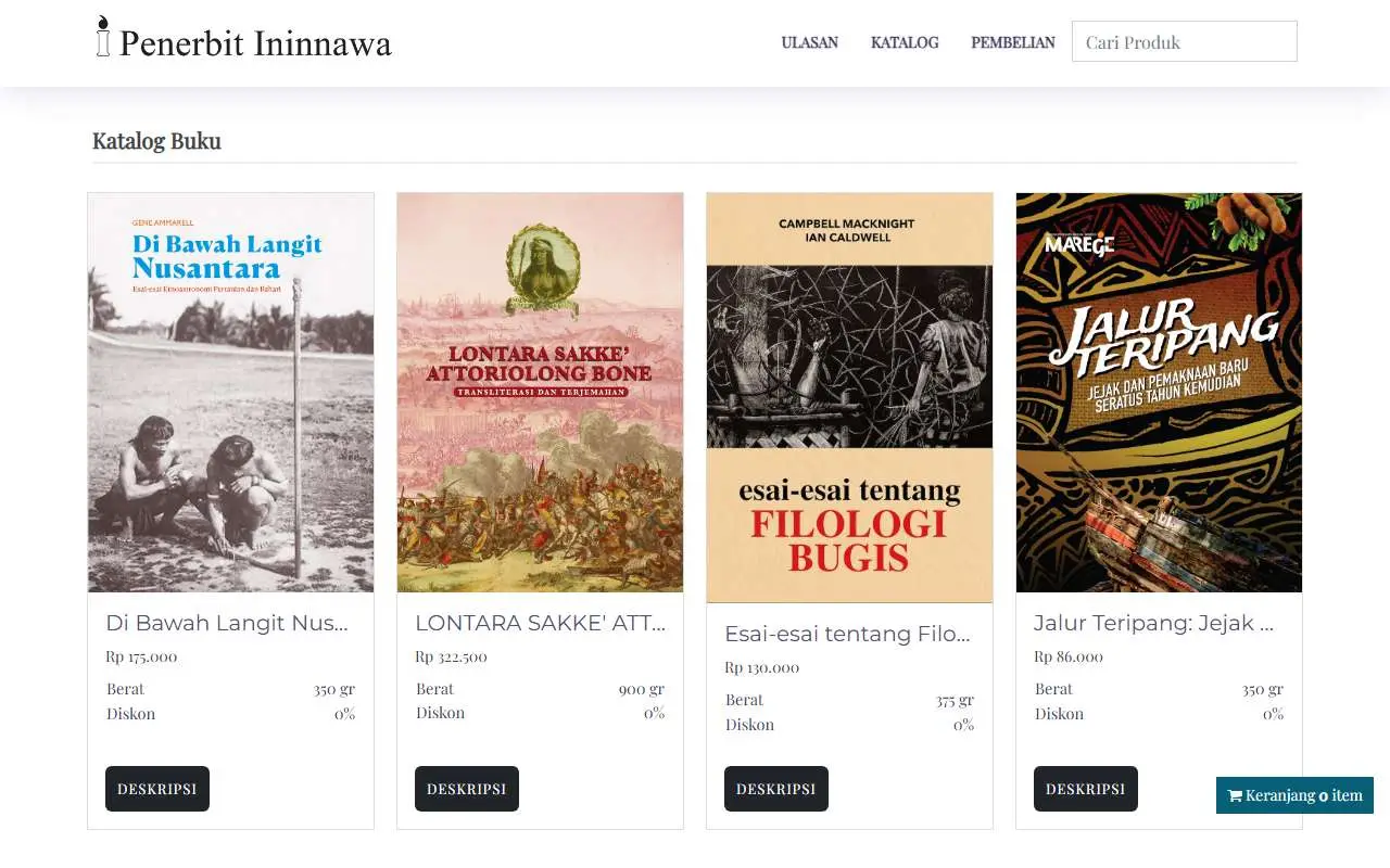 Tampilan website resmi penerbit Ininnawa (penerbitininnawa.id)