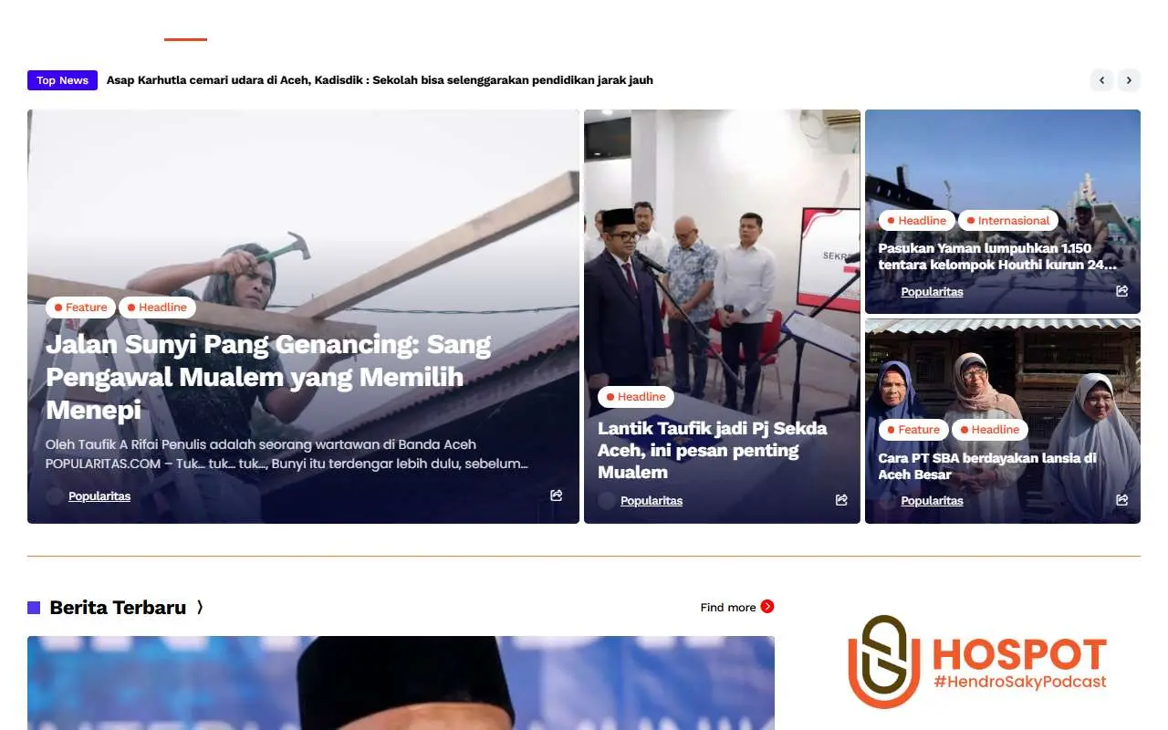 Tampilan website resmi Popularitas (popularitas.com)