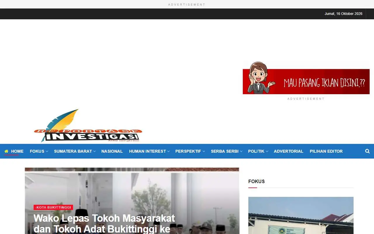 Tampilan website resmi Reportaseinvestigasi (reportaseinvestigasi.com)
