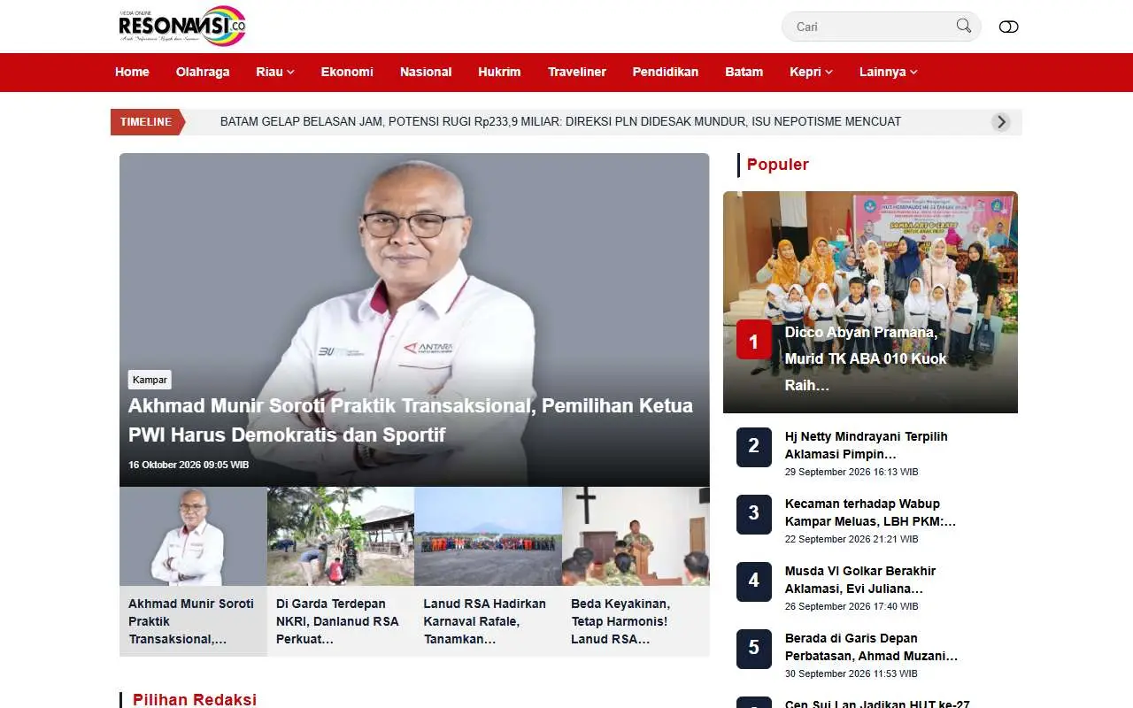 Tampilan website resmi Resonansi (resonansi.co)