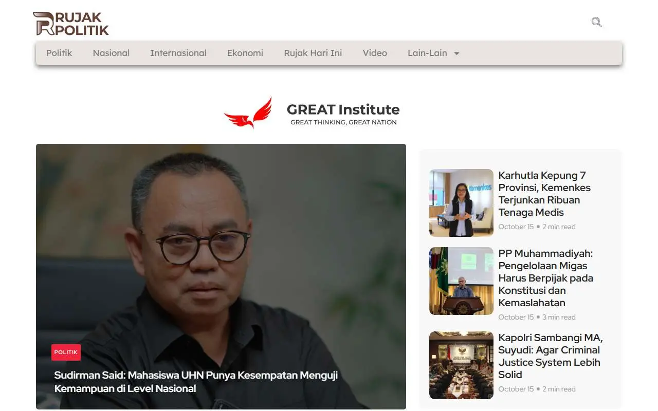 Tampilan website resmi Rujak Politik (rujakpolitik.com)