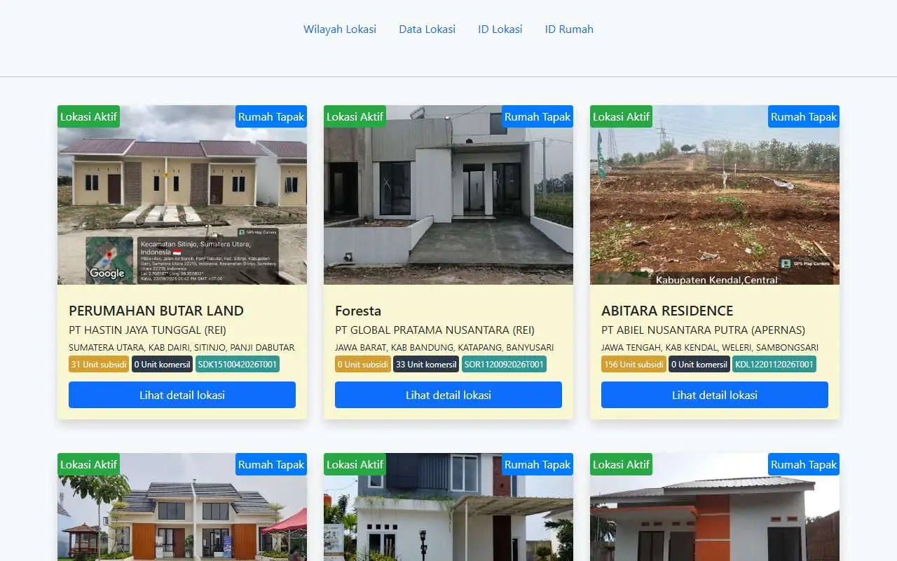 Tampilan website resmi SiKumbang (sikumbang.tapera.go.id)
