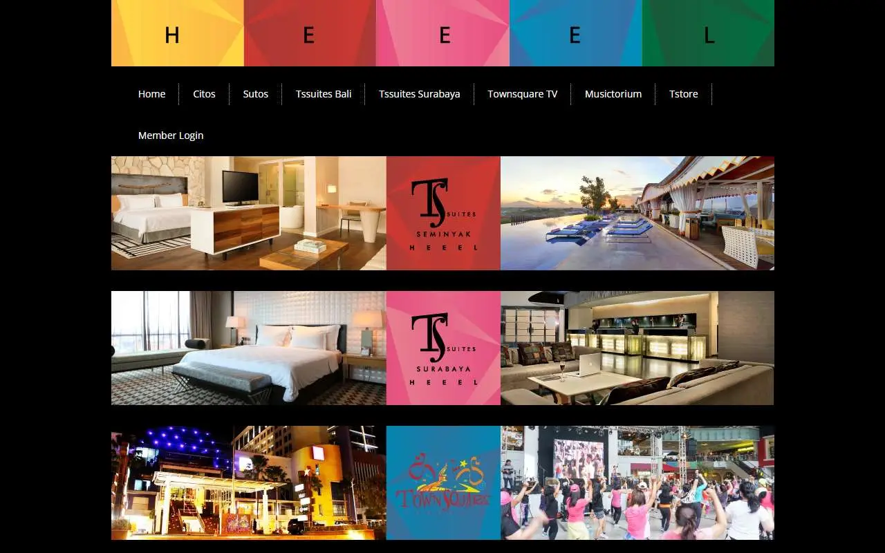 Tampilan website resmi Cilandak Town Square (townsquare.co.id)