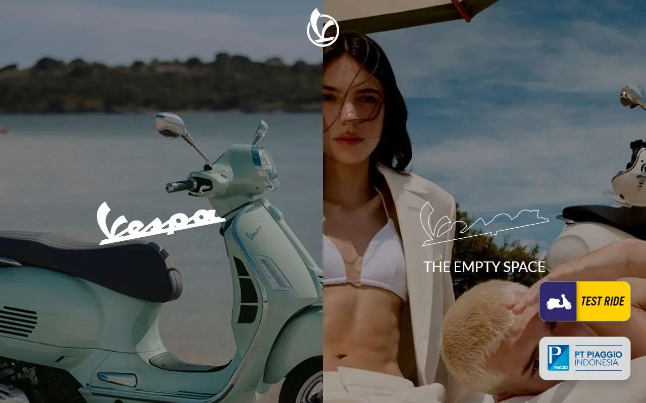 Tampilan website resmi Vespa Indonesia (vespa.co.id)
