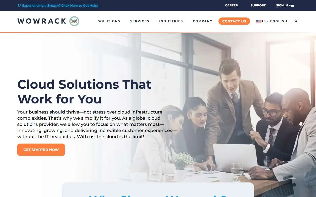 Tampilan website resmi Wowrack Indonesia (wowrack.com)